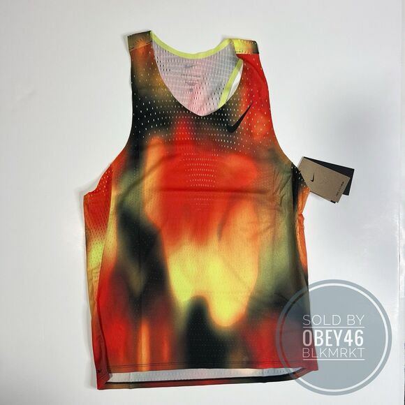 Nike AeroSwift Elite Entry ADV Running Tank Top Singlet HJ3380-736 Size Small - Picture 1 of 3